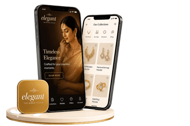 Elegant App Mockup